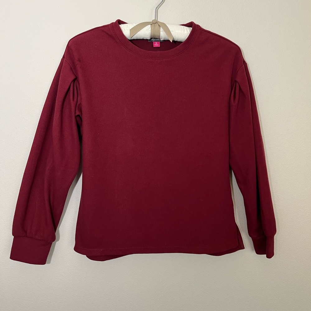 Vince Camuto puff sleeve sweatshirt